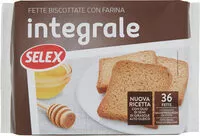 Mängden socker i Fette biscottate con farina di frumento integrale in confez
