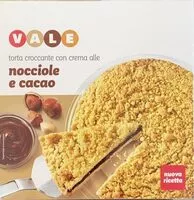 Mängden socker i Torta croccante con crema alle nocciole e cacao