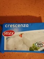 Mängden socker i Crescenza selex