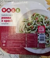 Mängden socker i Tagliolini verdi panna e speck