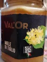 Mängden socker i Miele di Tiglio Val D'or