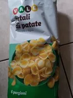 Mängden socker i Petali di Patate