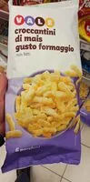 Mängden socker i Croccantini di mais gusto formaggio non fritti
