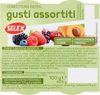 Mängden socker i Confettura extra gusti assortiti in monoporzioni