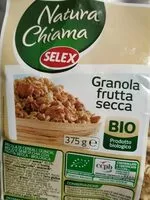 Mängden socker i Granola frutta secca