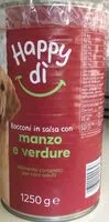 Mängden socker i Bocconi in salsa con manzo e verdure