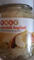 Mängden socker i VALE carciofi tagliati