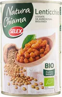 Mängden socker i Natura chiama lenticchie lessate biologiche