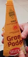 Mängden socker i Grana padano