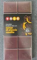 Mängden socker i Cioccolato fondente extra con scorza di arancia candita