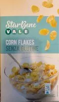 Mängden socker i Corn flakes senza glutine