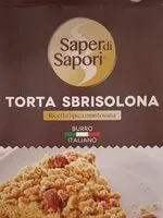 Mängden socker i Torta sbrisolona