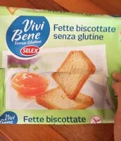 Mängden socker i Fette biscottate senza glutine