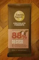 Mängden socker i Cioccolato Fondente 88%