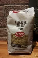 Mängden socker i Lumache rigate