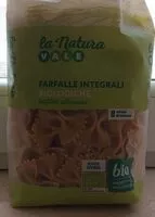 Mängden socker i Farfalle integrali