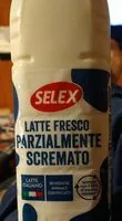 Mängden socker i Latte parzialmente scremato fresco