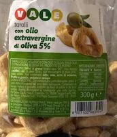 Mängden socker i taralli con olio extravergine di oliva 5%