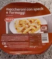 Mängden socker i Maccheroni con speck e formaggi