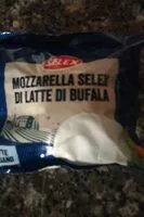 Mängden socker i Mozzarella Selex latte di bufala