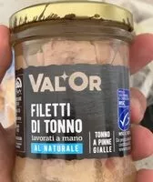 Mängden socker i Filetti Di Tonno