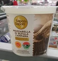 Mängden socker i Mozzarella di bufala campana