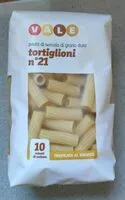 Mängden socker i Tortiglioni