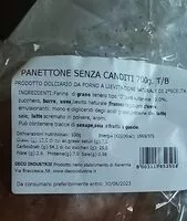 Mängden socker i Panettone Decò