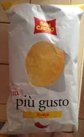 Mängden socker i Patatine Più gusto