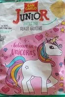 Mängden socker i San carlo junior Patatine