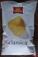 Mängden socker i Chips  Classica
