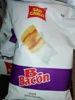 Mängden socker i B bacon patatine