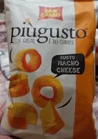 Mängden socker i Più Gusto Nacho Cheese