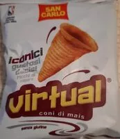 Mängden socker i Virtual coni di mais