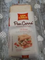 Mängden socker i Pan Carré