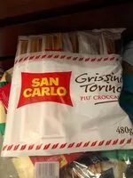 Mängden socker i Grissini Torino