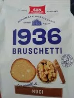 Mängden socker i Bruschetti 1936