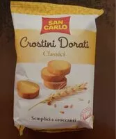 Mängden socker i Crostini dorati
