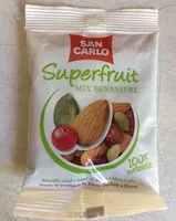 Mängden socker i Superfruit mix benessere