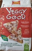 Mängden socker i Triangoli con riso rosso soffiato e lenticche