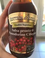 Mängden socker i Salsa pronta di pomodoro ciliegino