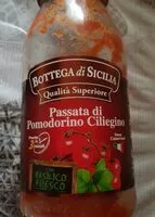 Mängden socker i Passata di ciliegino