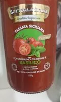 Mängden socker i Passata siciliana