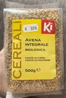 Mängden socker i Avena integrale biologica