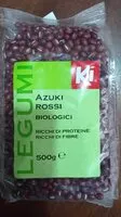 Mängden socker i Azuki Rossi biologici