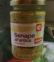 Mängden socker i Senape all'antica