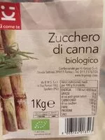 Mängden socker i Zucchero di canna biologico