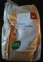 Mängden socker i Miglio decorticato biologico