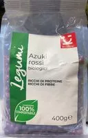 Mängden socker i Legumi fagioli aziki rossi biologici
