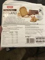 Mängden socker i Fette biscottate integralli